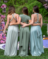 BRIDESMAID INFINITY DRESS - 30 WAYS TO WEAR