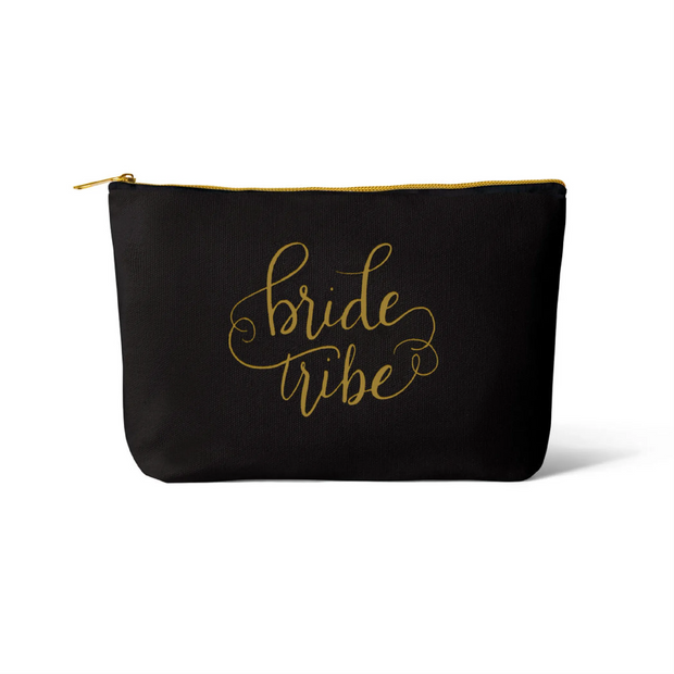 Bride/Bridesmaid Makeup Bag in Canvas