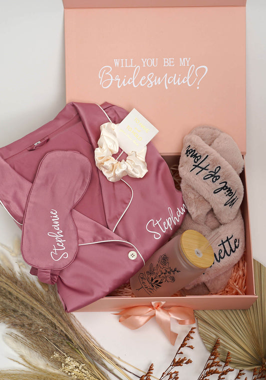 PERSONALIZED PROPOSAL BRIDESMAIDS GIFT BOX PREMIUM