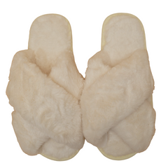 MRS PEARLS FLUFFY SLIPPERS