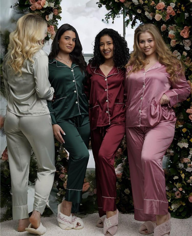 Silky Satin Pajama Set for Women