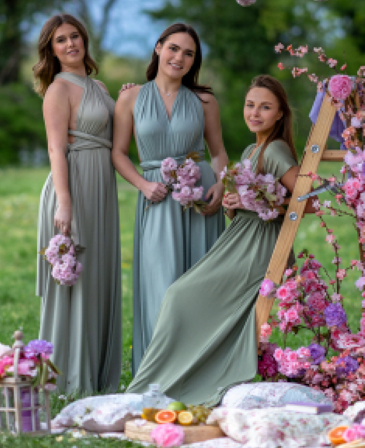 BRIDESMAID INFINITY DRESS - 30 WAYS TO WEAR