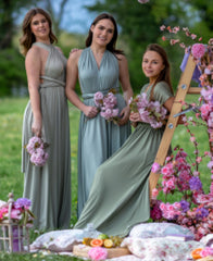 BRIDESMAID INFINITY DRESS - 30 WAYS TO WEAR