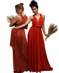 BRIDESMAID INFINITY DRESS - 30 WAYS TO WEAR