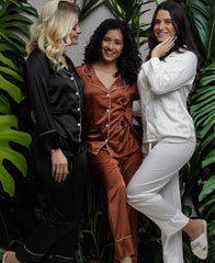 Silky Satin Pajama Set for Women