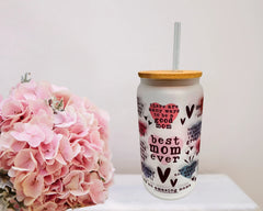 Custom Best Mom Ever Coffee Cup Tumbler for Mom Gift Ideas