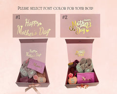 Mother's Day Gift Box Set with Slippers Jewelry Box Makeup Bag Sleeping Mask & Glass Tumbler