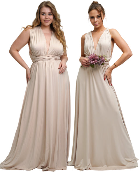 BRIDESMAID INFINITY DRESS - 30 WAYS TO WEAR