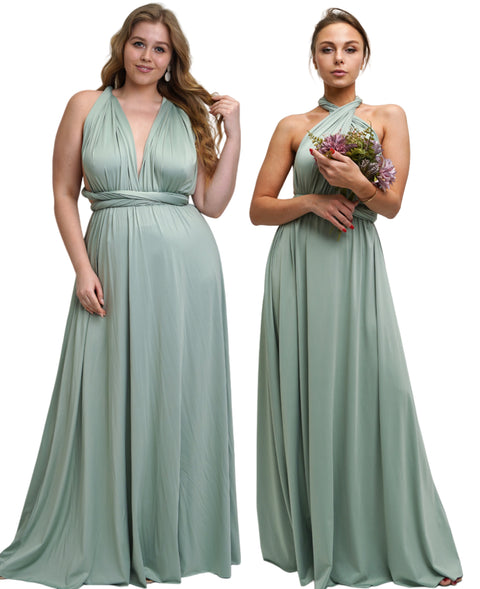 BRIDESMAID INFINITY DRESS - 30 WAYS TO WEAR