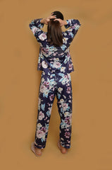 LONG FLOWERS BRIDESMAID PAJAMAS - TANIRI