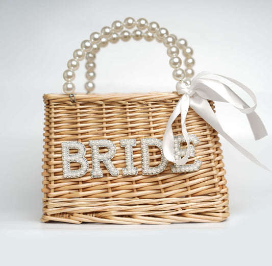 PERSONALIZED PEARLS BEACH BAG
