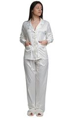 ASHLEY LONG CUSTOM BRIDESMAID PAJAMAS - VINYL NAME