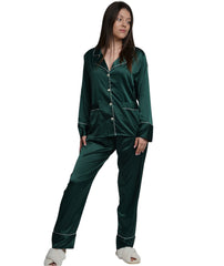 ASHLEY LONG CUSTOM BRIDESMAID PAJAMAS - VINYL NAME