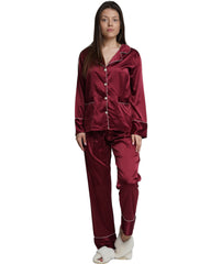 ASHLEY LONG CUSTOM BRIDESMAID PAJAMAS - VINYL NAME
