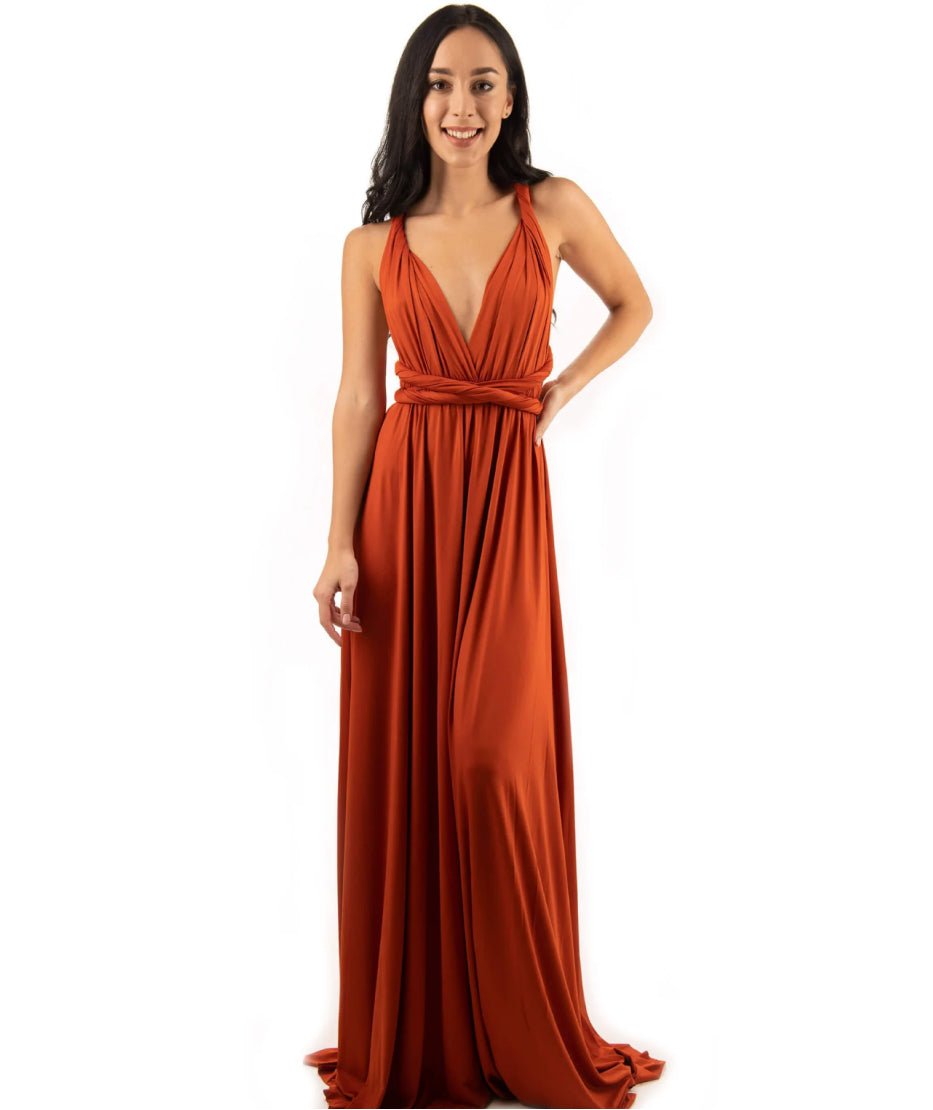 Bridesmaid Infinity Dress Convertible 30 Ways Multiway Wedding Dress   TANIRI