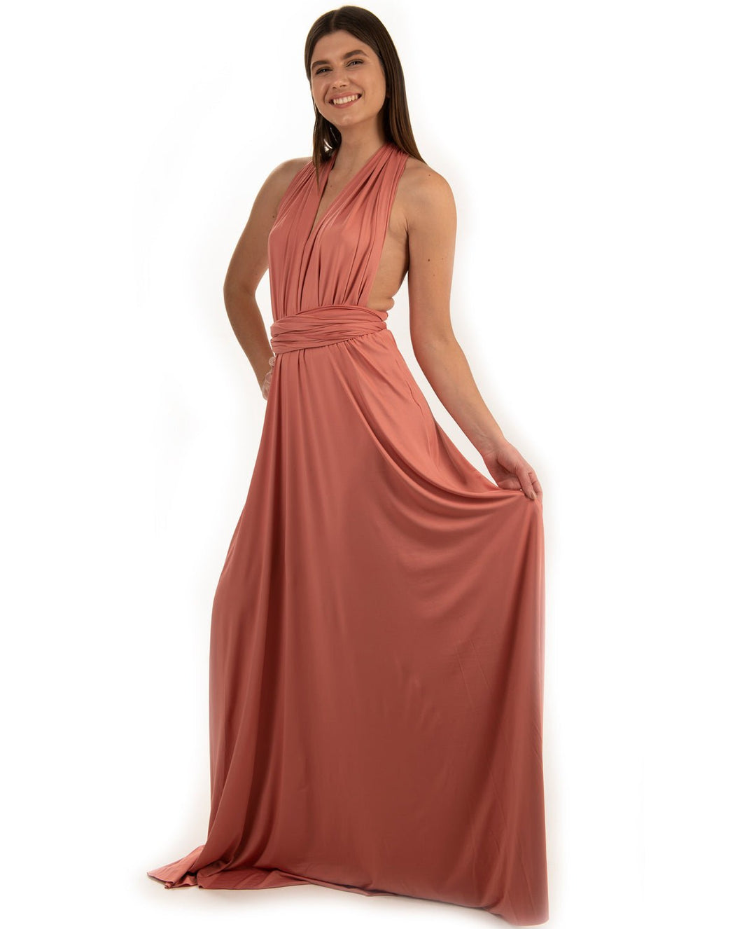 Bridesmaid Infinity Dress Convertible 30 Ways Multiway Wedding Dress –  TANIRI