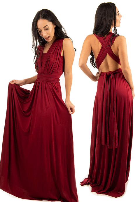 BRIDESMAID INFINITY DRESS - 30 WAYS TO WEAR