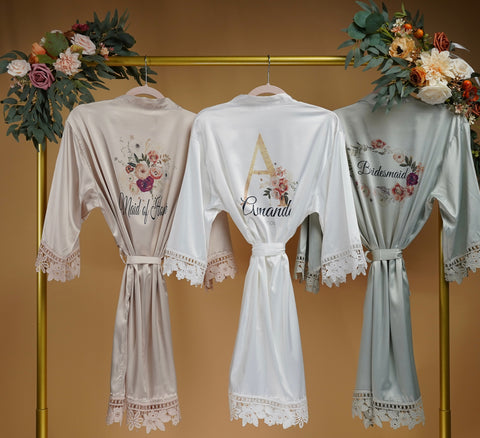 Personalized Bridesmaids Robes