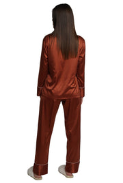 ASHLEY LONG CUSTOM BRIDESMAID PAJAMAS - VINYL NAME