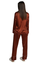 ASHLEY LONG CUSTOM BRIDESMAID PAJAMAS - VINYL NAME