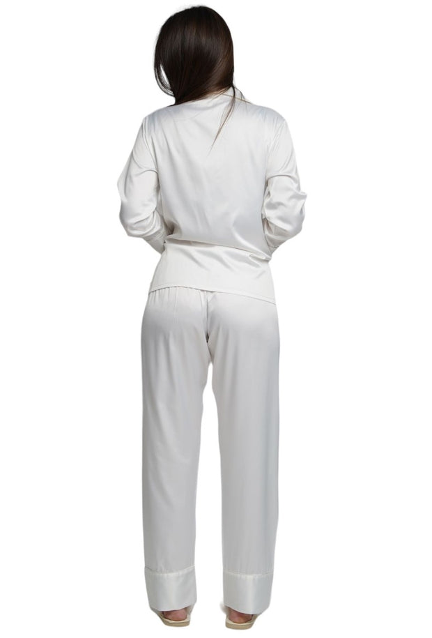 ASHLEY LONG CUSTOM BRIDESMAID PAJAMAS - VINYL NAME