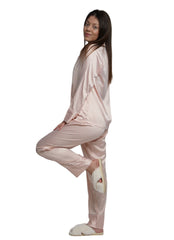 ASHLEY LONG CUSTOM BRIDESMAID PAJAMAS - VINYL NAME
