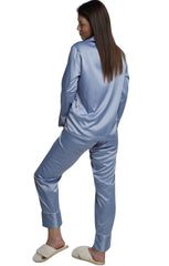 ASHLEY LONG CUSTOM BRIDESMAID PAJAMAS - VINYL NAME