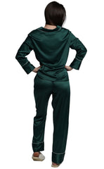 ASHLEY LONG CUSTOM BRIDESMAID PAJAMAS - VINYL NAME