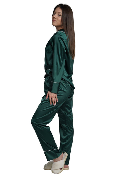 ASHLEY LONG CUSTOM BRIDESMAID PAJAMAS - VINYL NAME