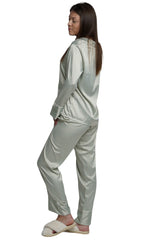 ASHLEY LONG CUSTOM BRIDESMAID PAJAMAS - VINYL NAME