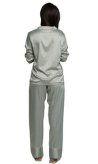 ASHLEY LONG CUSTOM BRIDESMAID PAJAMAS - VINYL NAME