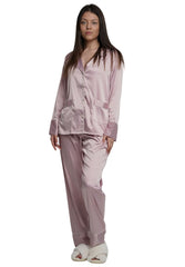 ASHLEY LONG CUSTOM BRIDESMAID PAJAMAS - VINYL NAME