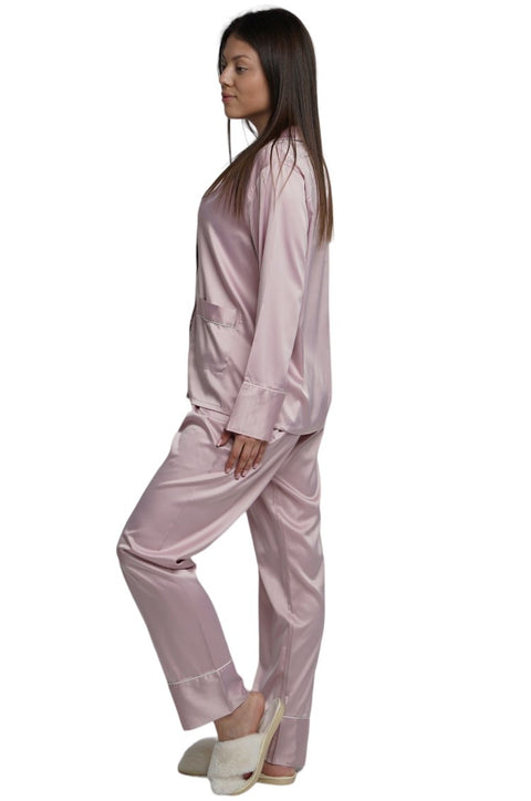 ASHLEY LONG CUSTOM BRIDESMAID PAJAMAS - VINYL NAME
